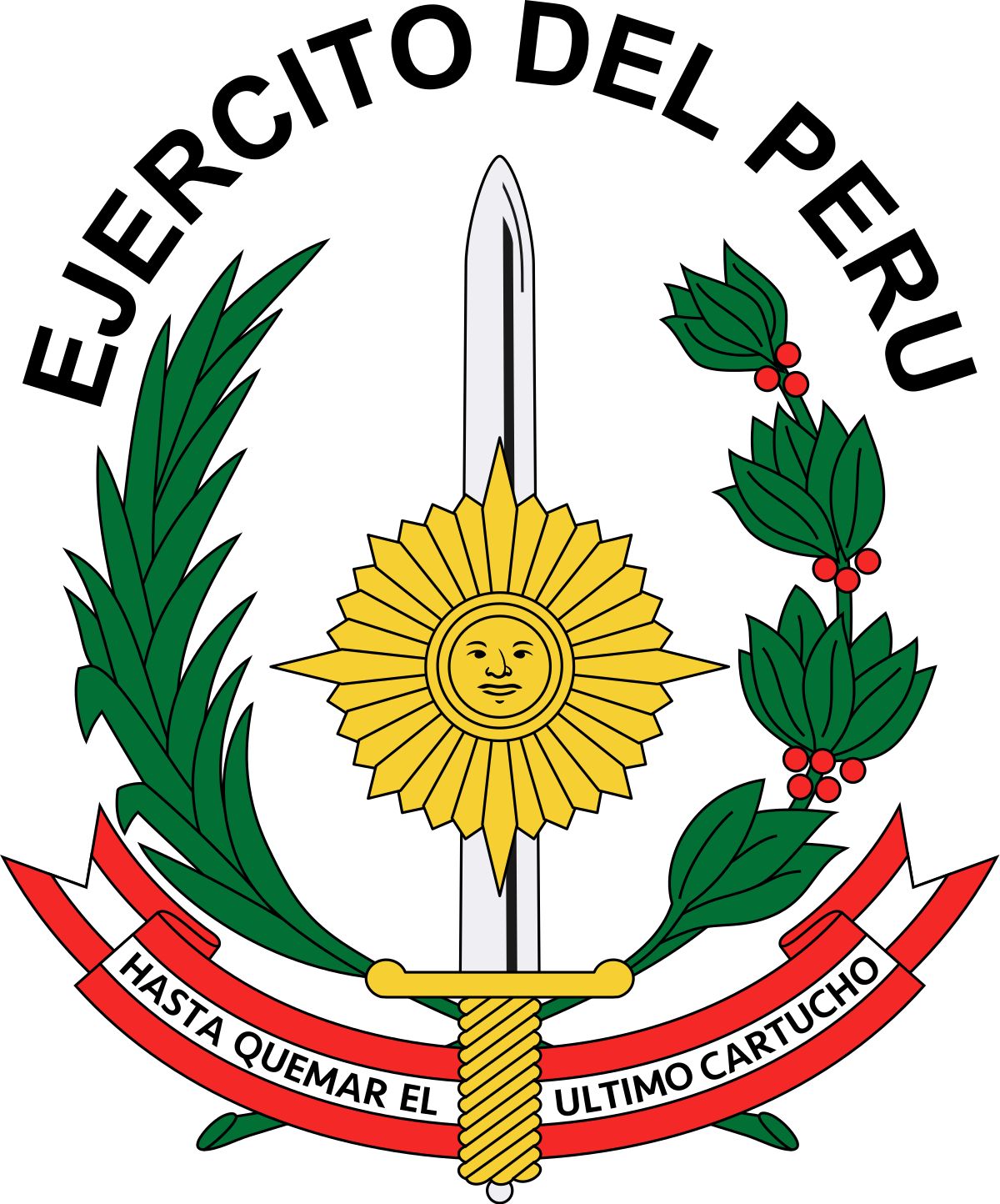 logo del ejercito peruano